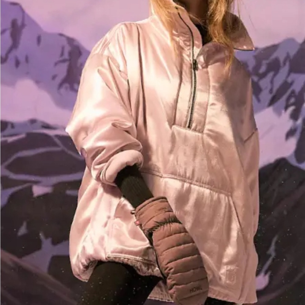Free People shine bright pullover/jacket pink - Picture 4 of 16
